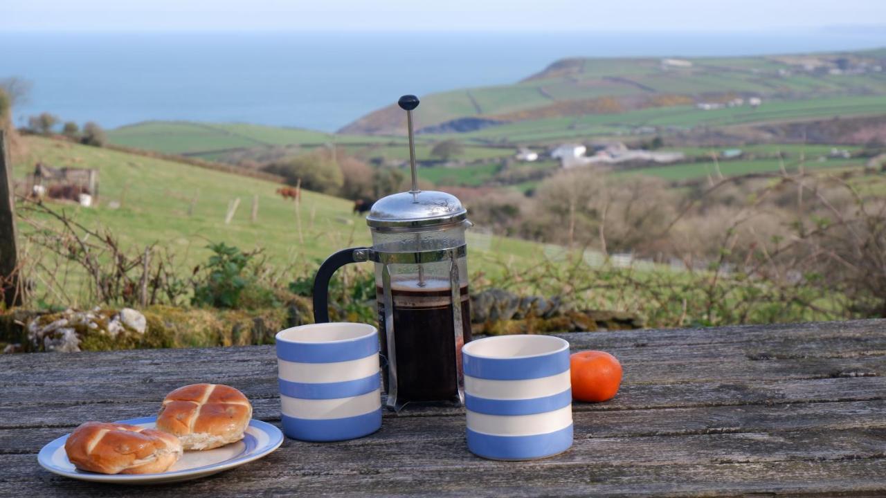 Polrunny Farm Elderberry Cottage With Sea View Boscastle Eksteriør bilde