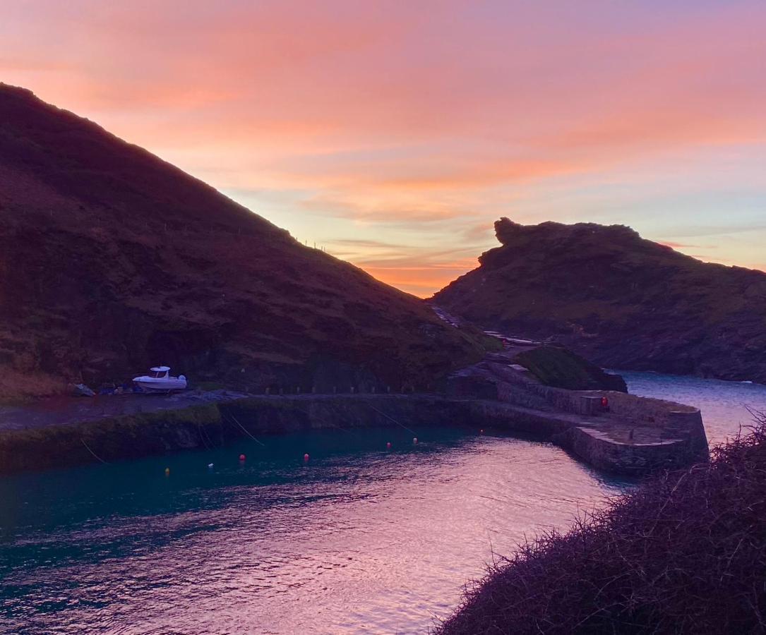 Polrunny Farm Elderberry Cottage With Sea View Boscastle Eksteriør bilde