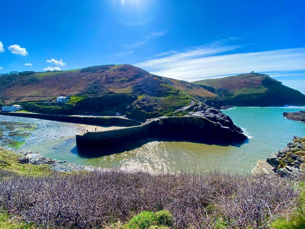 Polrunny Farm Elderberry Cottage With Sea View Boscastle Eksteriør bilde